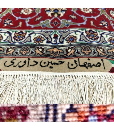 Tapete Persa Isfahan Assinado pelo Mestre Hussein Daveri - 228x147 cm